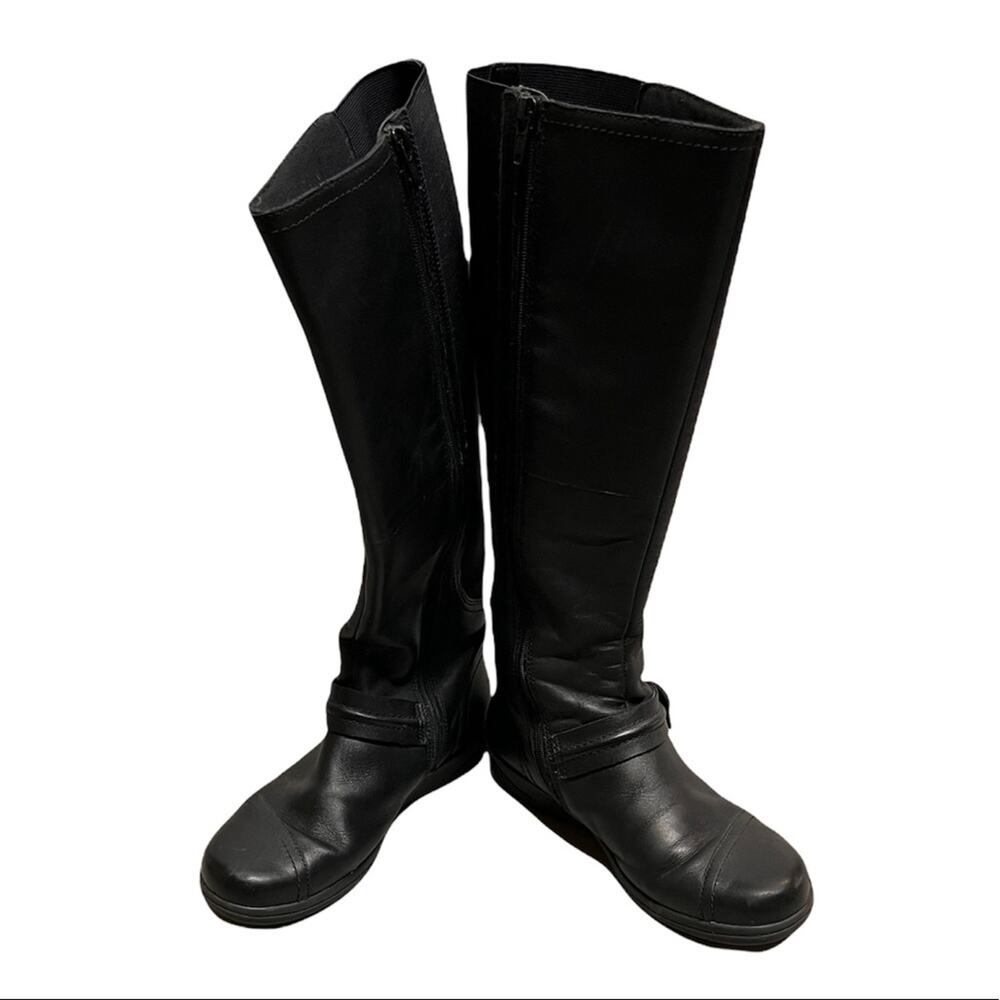 Clarks Black Riding Boots - 6M